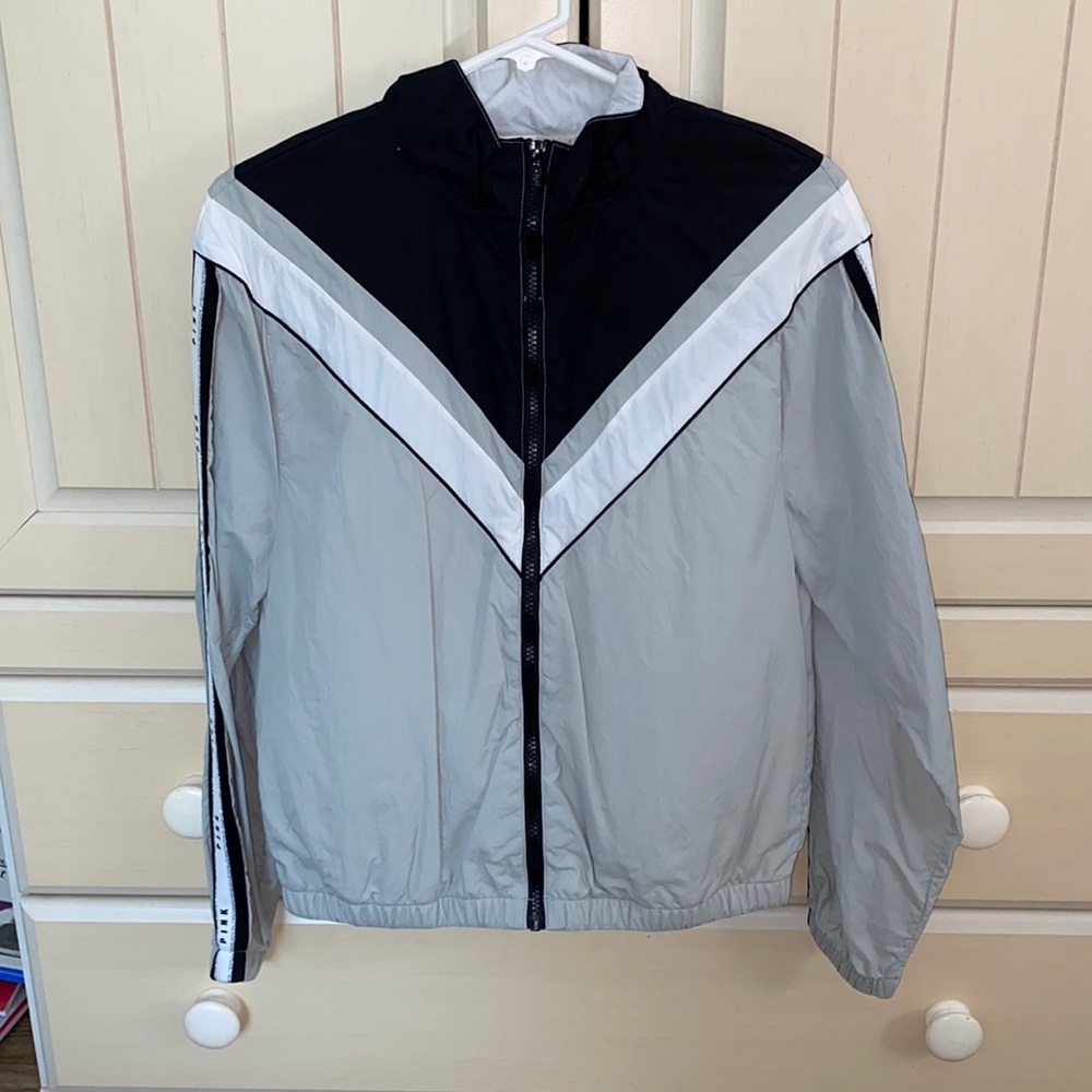 victoria’s secret pink windbreaker